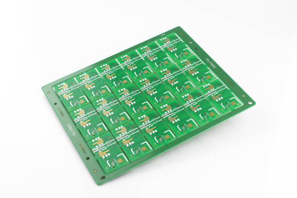 The typical composition of a four-layer PCB