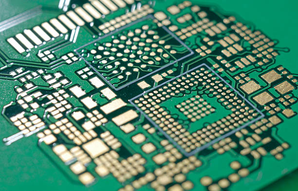 a four-layer PCB enhancing routing density