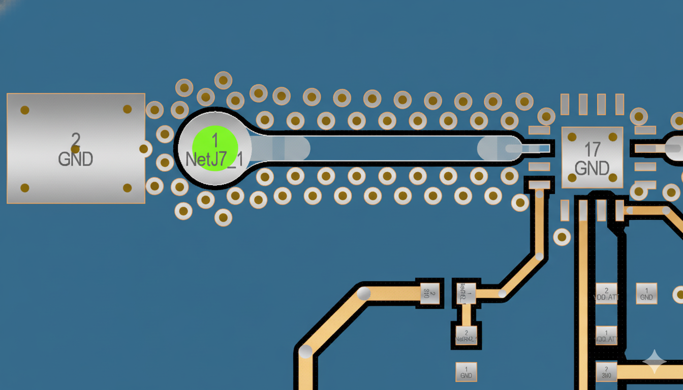 Optimal Via Usage in 4-layer PCB